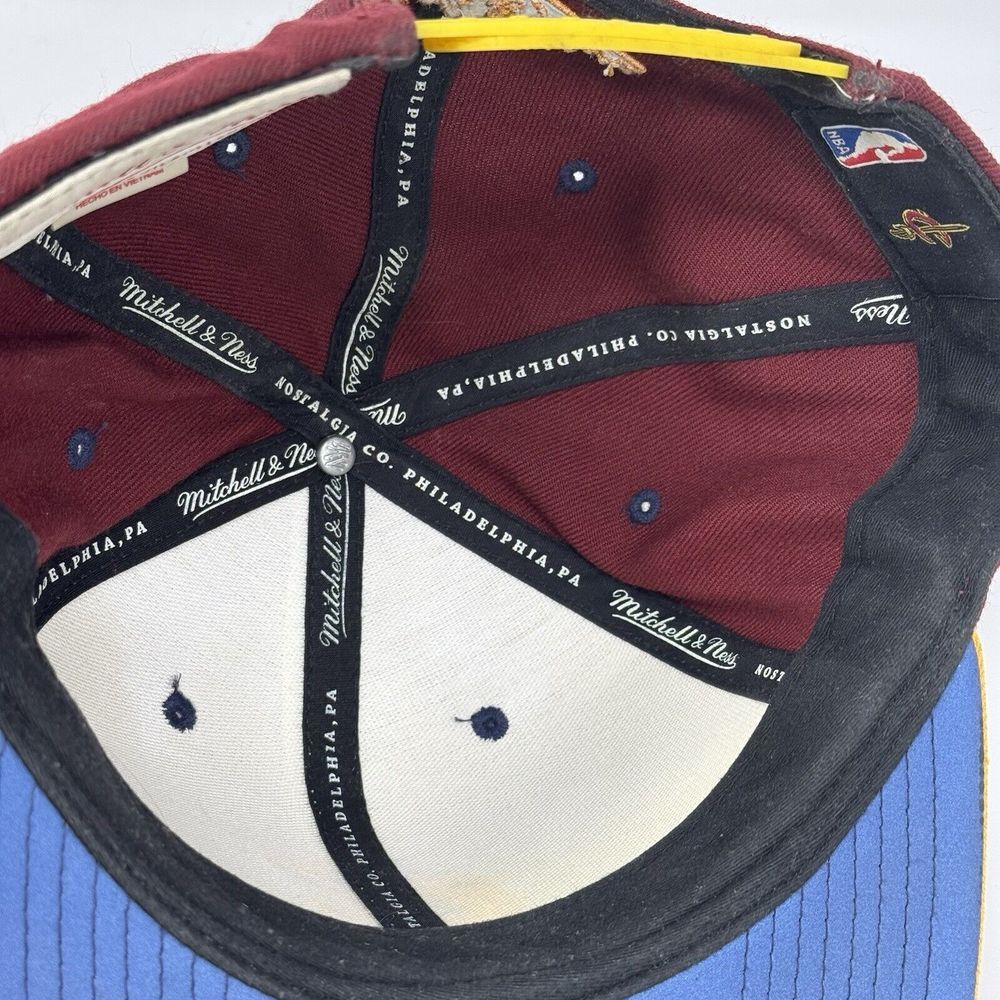 Clevekand Cavaliers Sword C Hat Cap Snapback Mitchell &‎ Ness Vintage - Picture 13 of 13